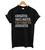 Educated Vaccinated Caffeinated Dedicated Man's T-Shirt Tee