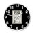 Raymond Pettibon Black Flag Punk Flyer 1982 Wall Clocks