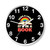 Take A Look It's In A Book Reading Vintage Retro Rainbow Books Lover Wall Clocks