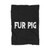 Fur Pig Logo Blanket