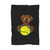Puppy With A Tennis Ball Blanket