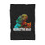 Respect The Beard Funny Bearded Dragon Graphic Blanket