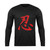 Shinobi Japanese Kanji Long Sleeve T-Shirt Tee