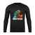 Respect The Beard Funny Bearded Dragon Graphic Long Sleeve T-Shirt Tee