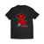 Teddy Bear Broken Hearted Red Thunder Mens T-Shirt Tee