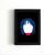 Tyrese Maxey Blue Hair Philadelphia 76Ers Sixers Silhouette Poster