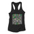 Happy Go Lucky St Patrick Is Day Four Leaf Clover Women Racerback Tank Top