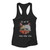 Ch Ch Ch Meow Meow Meow Cat Face Women Racerback Tank Top