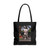 Iron Mike Tyson Walking His Pet White Tiger Tote Bags