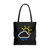 Sun Rain Weather Tote Bags