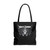 White Zombie Bat Face Logo Tote Bags