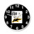 The Fall Fiery Jack Art Love Logo Wall Clocks