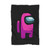 Among Us Crewmate Pink Fleece Blanket
