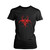 Biohazard Logo Art Womens T-Shirt Tee