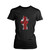 Queen Elizabeth Ii Silhouette United Kingdom Flag Womens T-Shirt Tee