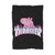Peppa Pig X Thrasher Parody Blanket Peppa Pig X Thrasher Parody Blanket