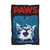 Paws Jaws Shark Parody Blanket