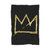 Basquiat Crown Jean Michel Basquiat Blanket