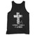 1 Cross 3 Nails Forgiven Christian Easter Tank Top