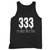 333 I M Only Half Evil Tank Top