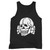 Biker Death Head Decal Skull Tank Top