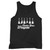 Choose Your Weapon Cool Heavy Metal Guitar Rock Rocker Drummer Punk Indie Bass Electric Tank Top