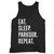 Eat Sleep Parkour Repeat Tank Top