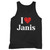 I Love Janis I Heart Tank Top