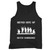 Never Give Up Military Tank Top