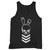 Rabbit Ears Skull Sergeant Stripes Die Bunny Tank Top