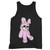 Skeleton Skull Pink Dead Hare Costume Rabbit Bunny Tank Top