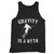 Skiing Get Well Gift Stunts Gravity Is A Myth Tank Top