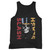 Slash Double Slash With Skulls Tank Top
