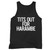 Tits Out For Harambe Tank Top