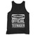 Warning Official Teenager Funny Tank Top