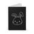 Bunny Face Easter Day Spiral Notebook