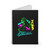Godzilla In Neon Love Art Spiral Notebook