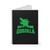 Godzilla Love In War Spiral Notebook