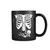 Baby Skeleton Ribs Halloween Maternity Pregnant Simple Halloween Costume Idea Design 11oz Mug