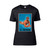 Bad Bunny El Conejo Malo El Tiburon Loteria Style Theme Monster Women's T-Shirt Tee