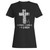 1 Cross 3 Nails Forgiven Christian Easter Women's T-Shirt Tee