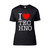 I Love Techno Women's T-Shirt Tee