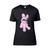 Skeleton Skull Pink Dead Hare Costume Rabbit Bunny  Women's T-Shirt Tee