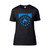 Wrestle Design Wrestling Match Silhouett Blue  Women's T-Shirt Tee