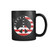 Peace Sign Usa American Flag 11oz Mug