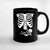 Baby Skeleton Ribs Halloween Maternity Pregnant Simple Halloween Costume Idea Design Ceramic Mugs