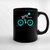 Bike Mountainbike Downhill Green Ceramic Mugs