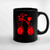 Heart Bicycle Ceramic Mugs