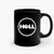 Hell Logo Humor Parody Evil Satan Ceramic Mugs