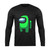 Among Us Green Crew Long Sleeve T-Shirt